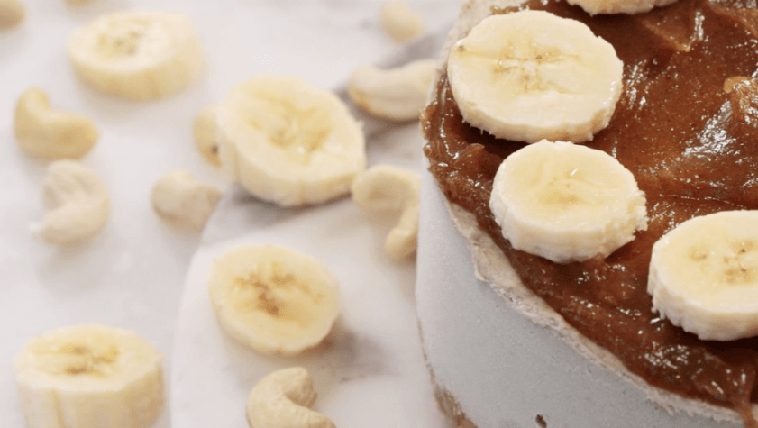 healthy dessert recipes - banana cheescake